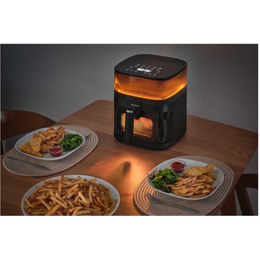 Sencor - Varmluftsfritös 5 l 1500W/230V