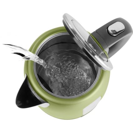 Sencor - Vattenkokare 1,7 l 2150W/230V grön