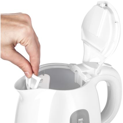 Sencor - Vattenkokare 1 l 1100W/230V vit