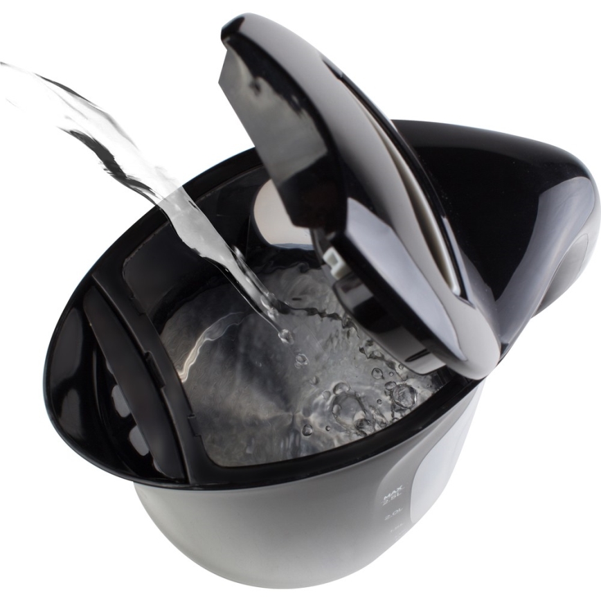 Sencor - Vattenkokare 2,5 l 2200W/230V svart