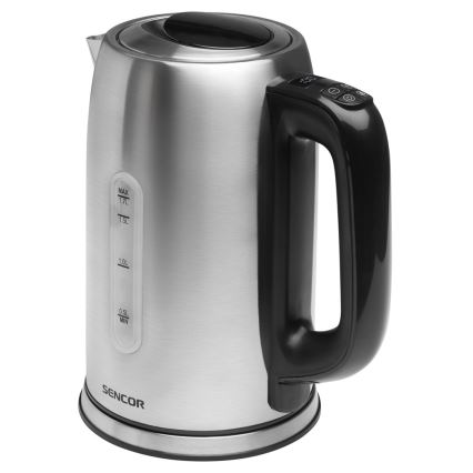 Sencor - Vattenkokare med termoreglering 1,7 l 2400W/230V
