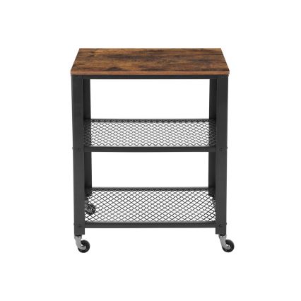 Serveringsbord MARGE brun/svart