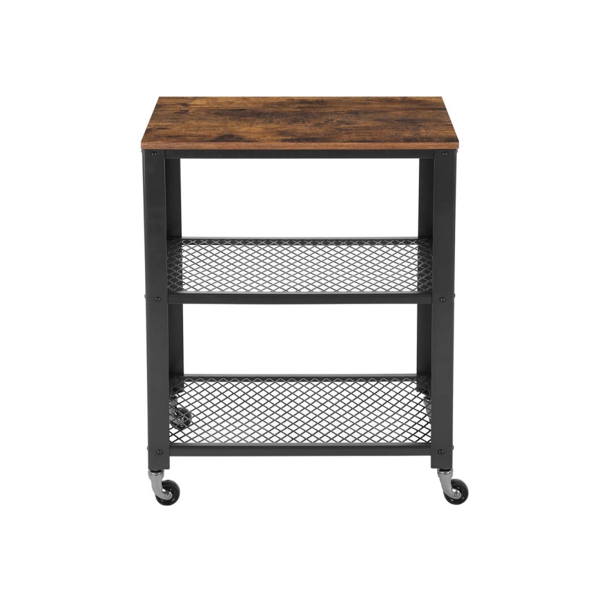 Serveringsbord MARGE brun/svart