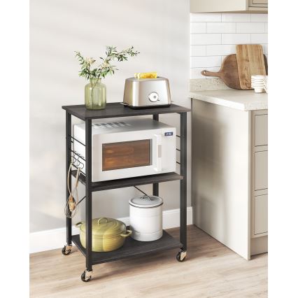 Serveringsbord MARGE svart