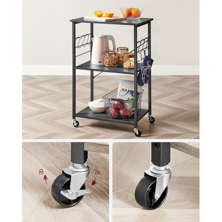 Serveringsbord MARGE svart