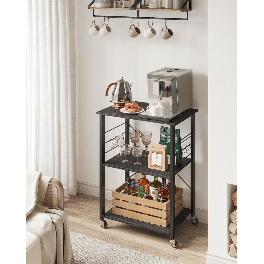 Serveringsbord MARGE svart