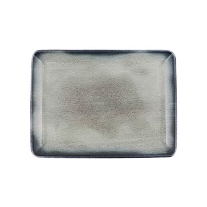 Servis 26 delar, blå/brun, porslin