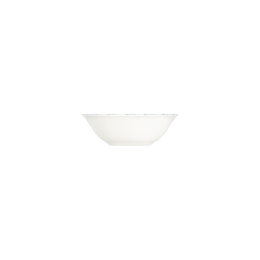 Servisset 24 delar vit/röd/blå /porslin