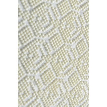 SET 2x Badrumsmatta GOLDES 60/100 cm svart/guld