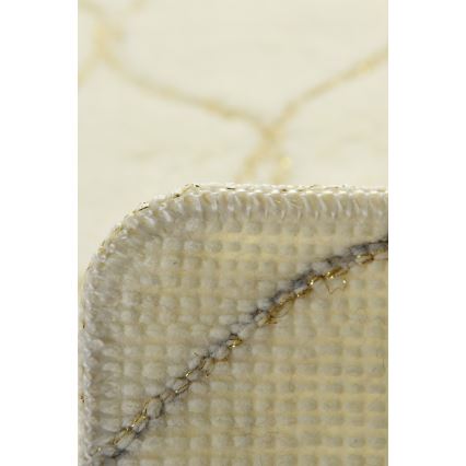 SET 2x Badrumsmatta INFINITY 60/100 cm beige