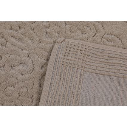 SET 2x Badrumsmatta PIANTE 60/100 cm brun