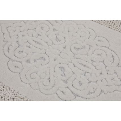 SET 2x Badrumsmatta PIANTE 60/100 cm vit