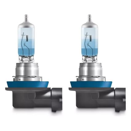 SET 2x Bilglödlampa COOL BLUE H11 PGJ19-2/55W/12V 5000K - Osram