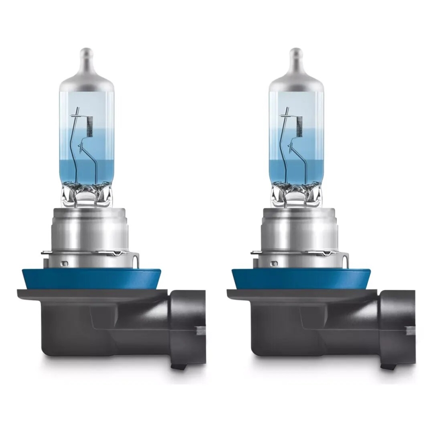 SET 2x Bilglödlampa COOL BLUE H11 PGJ19-2/55W/12V 5000K - Osram