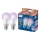 Set 2x dimbara LED RGB-lampor Philips SMART A60 E27/8,5W/230V 2200-6500K