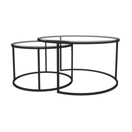 SET 2x Konferensbord BELARUS svart