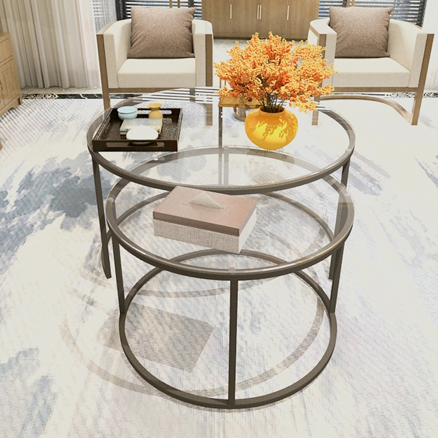 SET 2x Konferensbord BELARUS svart