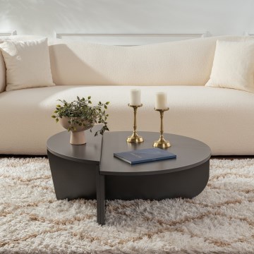 SET 2x Konferensbord ORION antracit