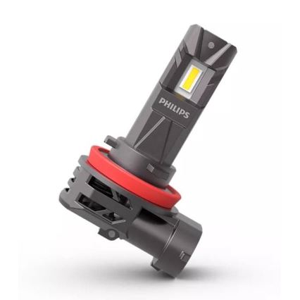 SET 2x LED-bilglödlampa 11366 U2500 CX H8/H9/H16 PGJ19-1/3/5/20W/12V 6000K