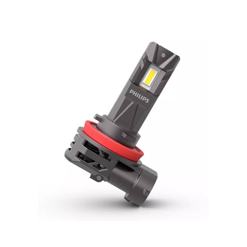 SET 2x LED-bilglödlampa 11366 U2500 CX H8/H9/H16 PGJ19-1/3/5/20W/12V 6000K