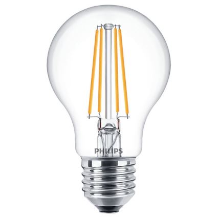 SET 2x LED Glödlampa VINTAGE Philips E27/7W/230V 2700K