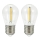 SET 2x LED-lampa PARTY E27/0,5W/36V 2200K
