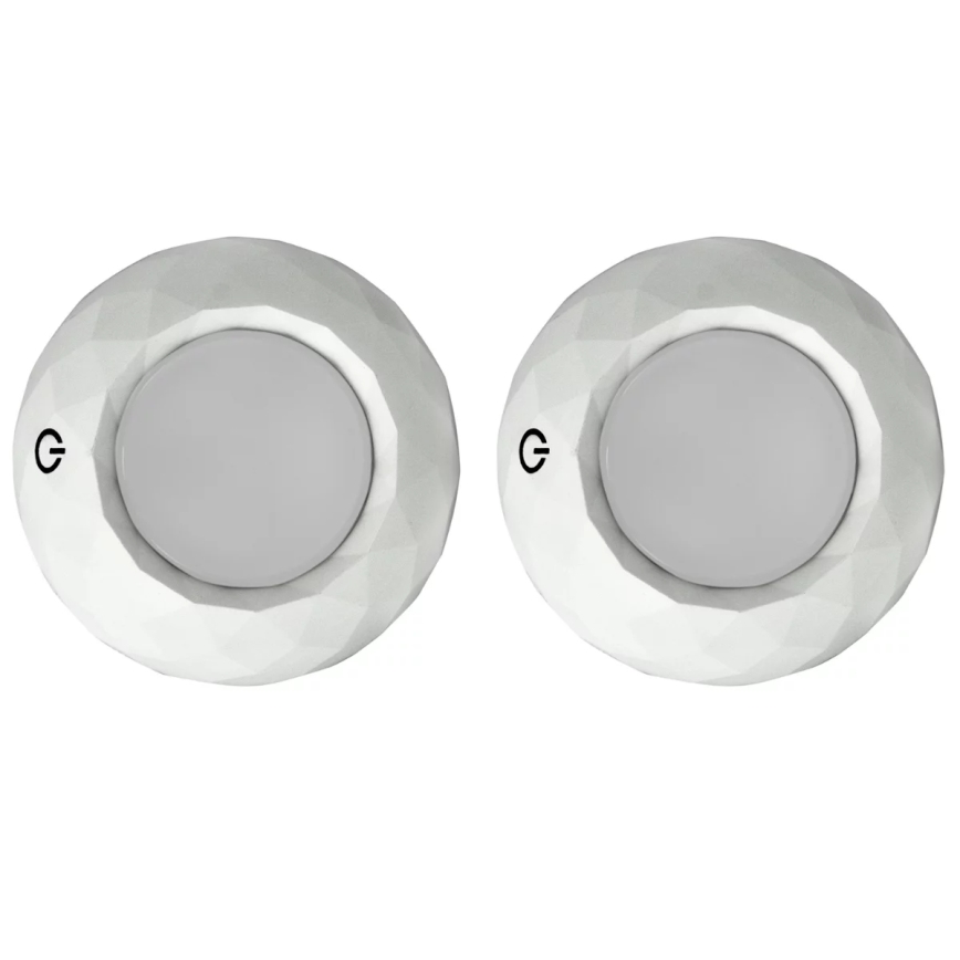 SET 2x LED Touch-orienteringslampa LED/4,5V/3xAAA