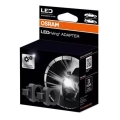 SET 2x LEDriving adapter för sockel till glödlampa - Osram