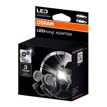SET 2x LEDriving Adapter H7 - Osram