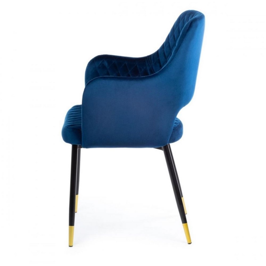 SET 2x Matstol SENKO blå