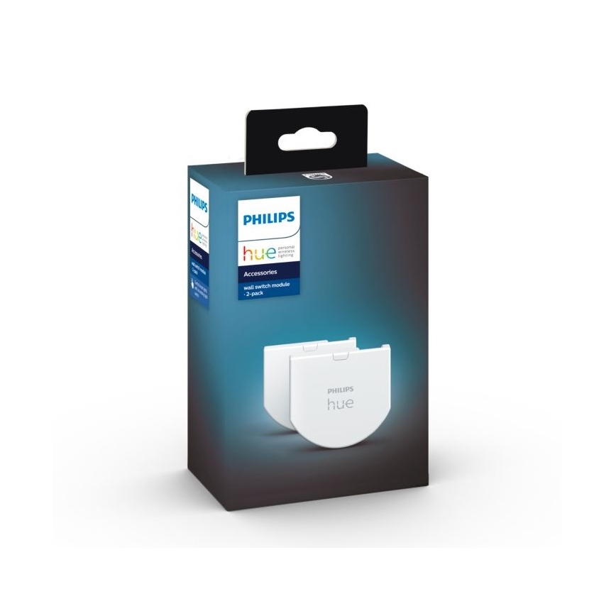 SET 2x Väggströmbrytarmodul Philips Hue SWITCH