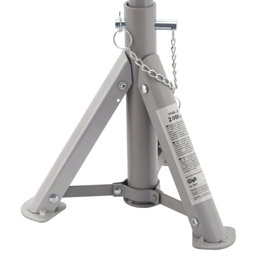 SET 2x Stöd 2000 kg