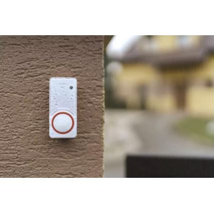 SET 2x Trådlös ringklocka för vägguttag 230V IP44