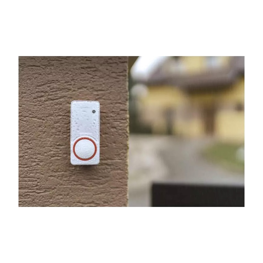 SET 2x Trådlös ringklocka för vägguttag 230V IP44