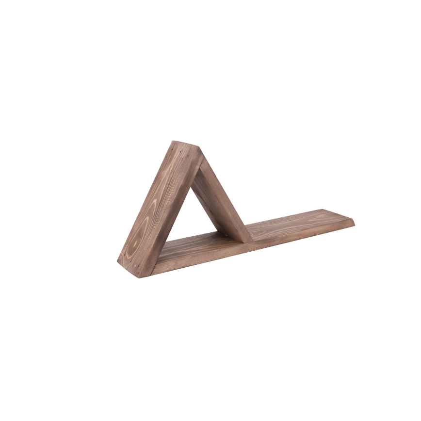 SET 2x Vägghylla gran