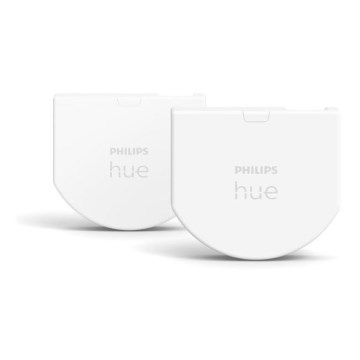 SET 2x Väggströmbrytarmodul Philips Hue SWITCH