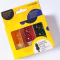 SET 3 x Reservlampor FIGURINE E10/20V/0,1A färgglad tillverkad i Europa