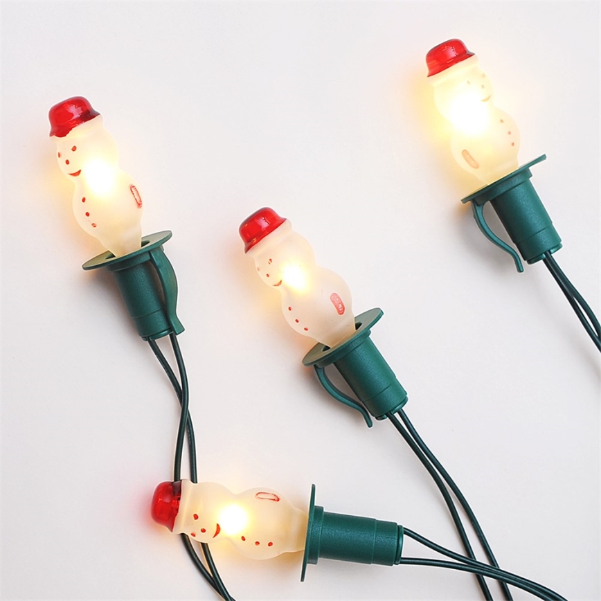 SET 3 x Reservlampor FIGURINE E10/20V/0,1A vit tillverkad i Europa