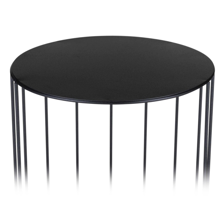 SET 3x Blomsterställ LOFT svart