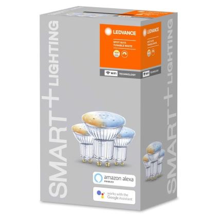 SET 3x Dimbar RGBW LED-lampa SMART+ GU10/5W/230V 2700K-6500K - Ledvance