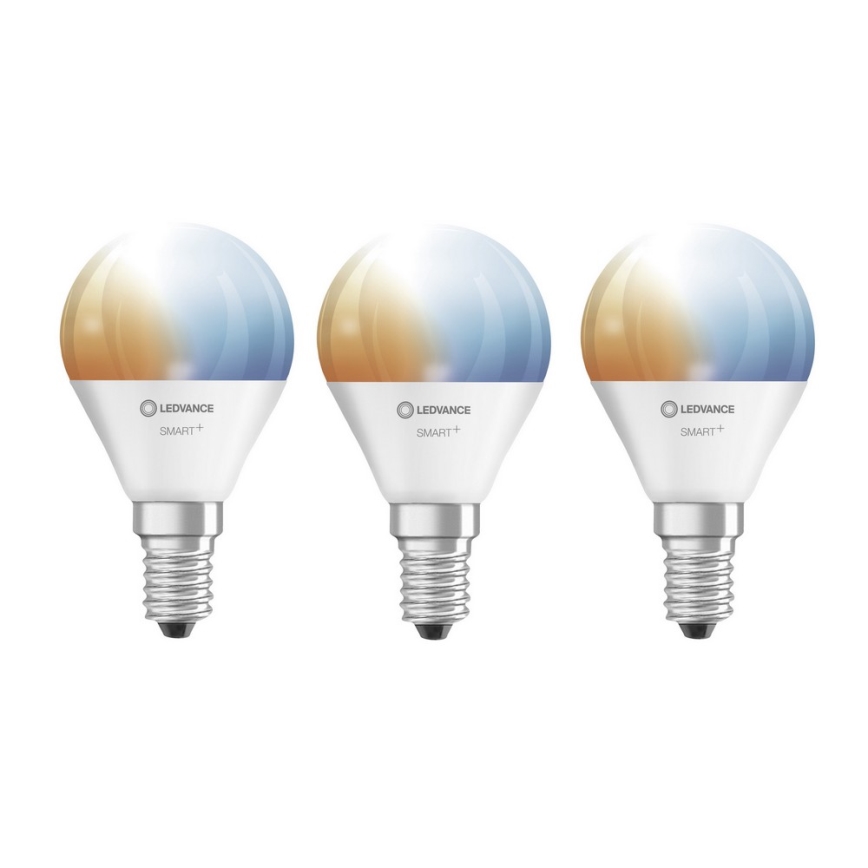 SET 3x Dimbara LED-lampor SMART+ E14/5W/230V 2700K-6500K - Ledvance
