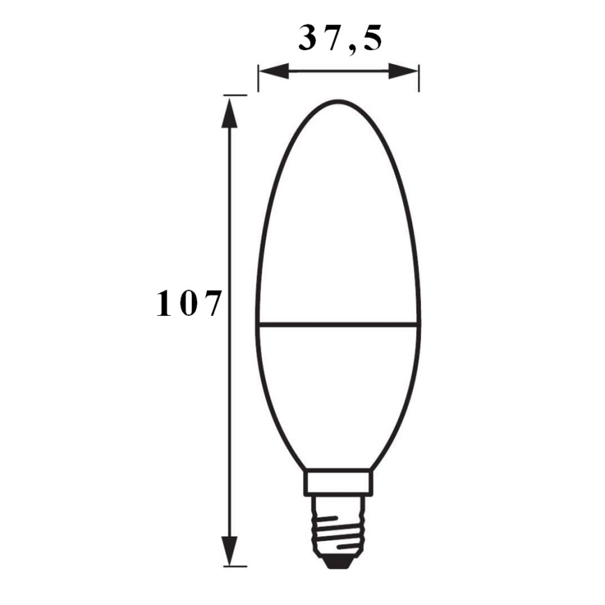 SET 3x Dimbara LED-lampor SMART+ E14/5W/230V 2700K - Ledvance