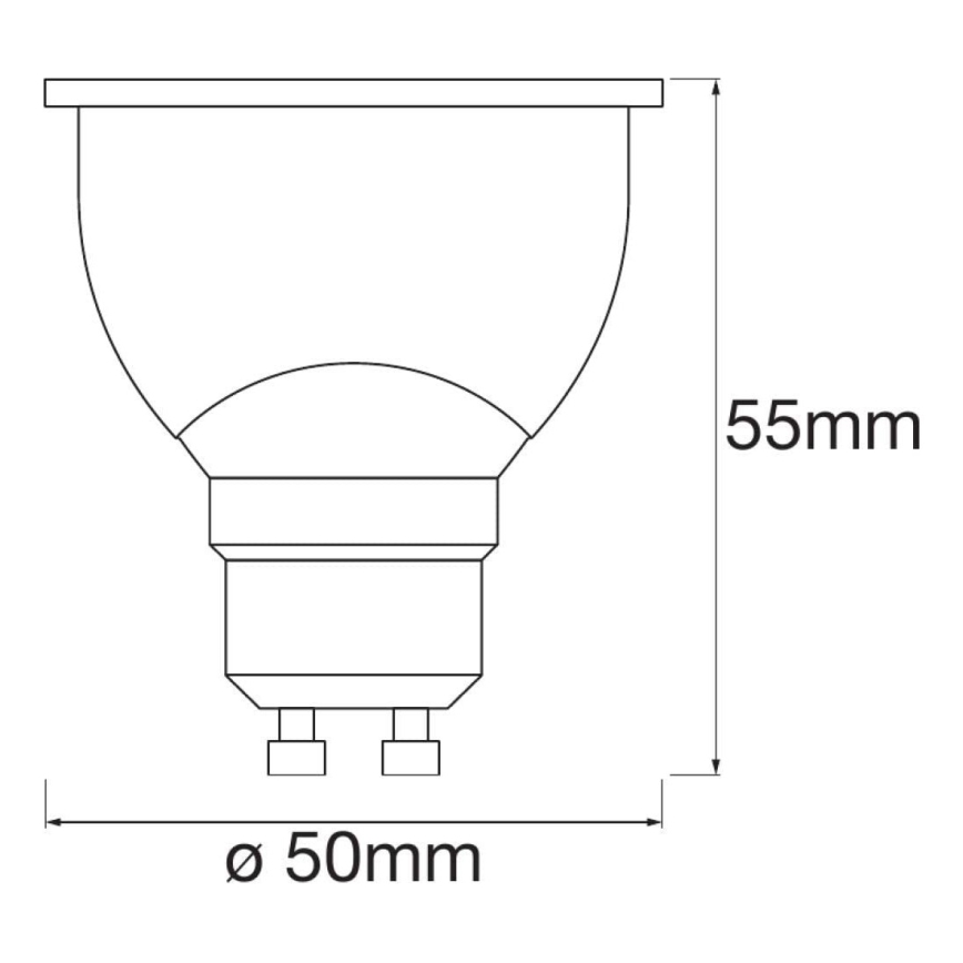 SET 3x Dimbara LED-lampor SMART+ GU10/5W/230V 2,700K - Ledvance