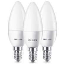 SET 3x LED-lampor Philips B35 E14/5,5W/230V