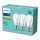 SET 3x LED-lampor Philips E27/6W/230V 2700K