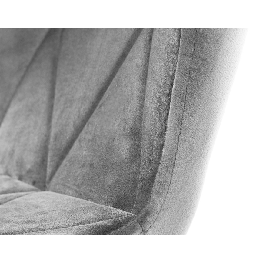 SET OM 4 TRIGO matstolar 74x48 cm ljusgrå/bok