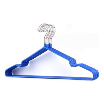 SET 6x Galge 19,5x41 cm metall/blå