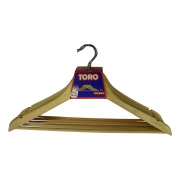 SET 6x Galge 23x44,5 cm trä