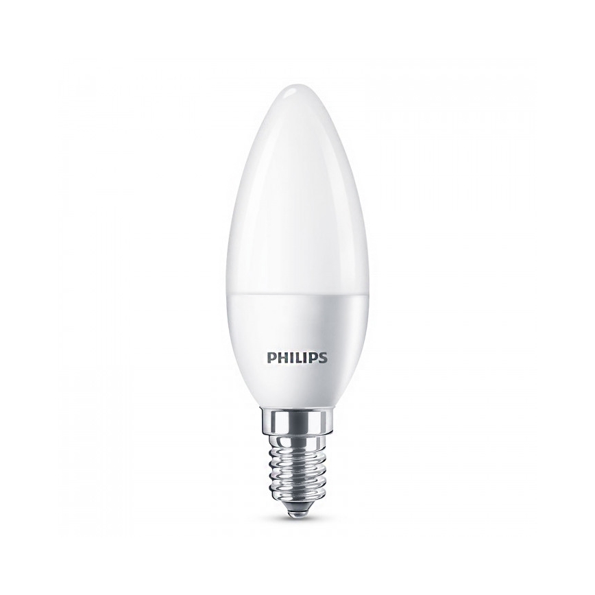 SET 6x LED-lampor Philips E14/5,5W/230V 2700K
