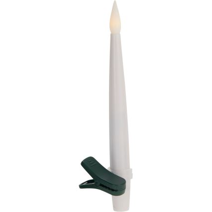 Set med 10 dimbara LED-juldekorationer, LED/1xAAA, 15 cm varmvita blockljus + fjärrkontroll